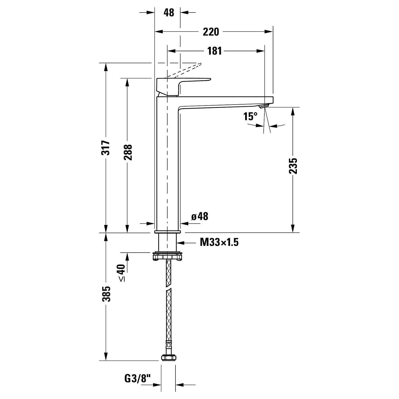 Duravit Manhattan Çanak Lavabo Bataryası 2