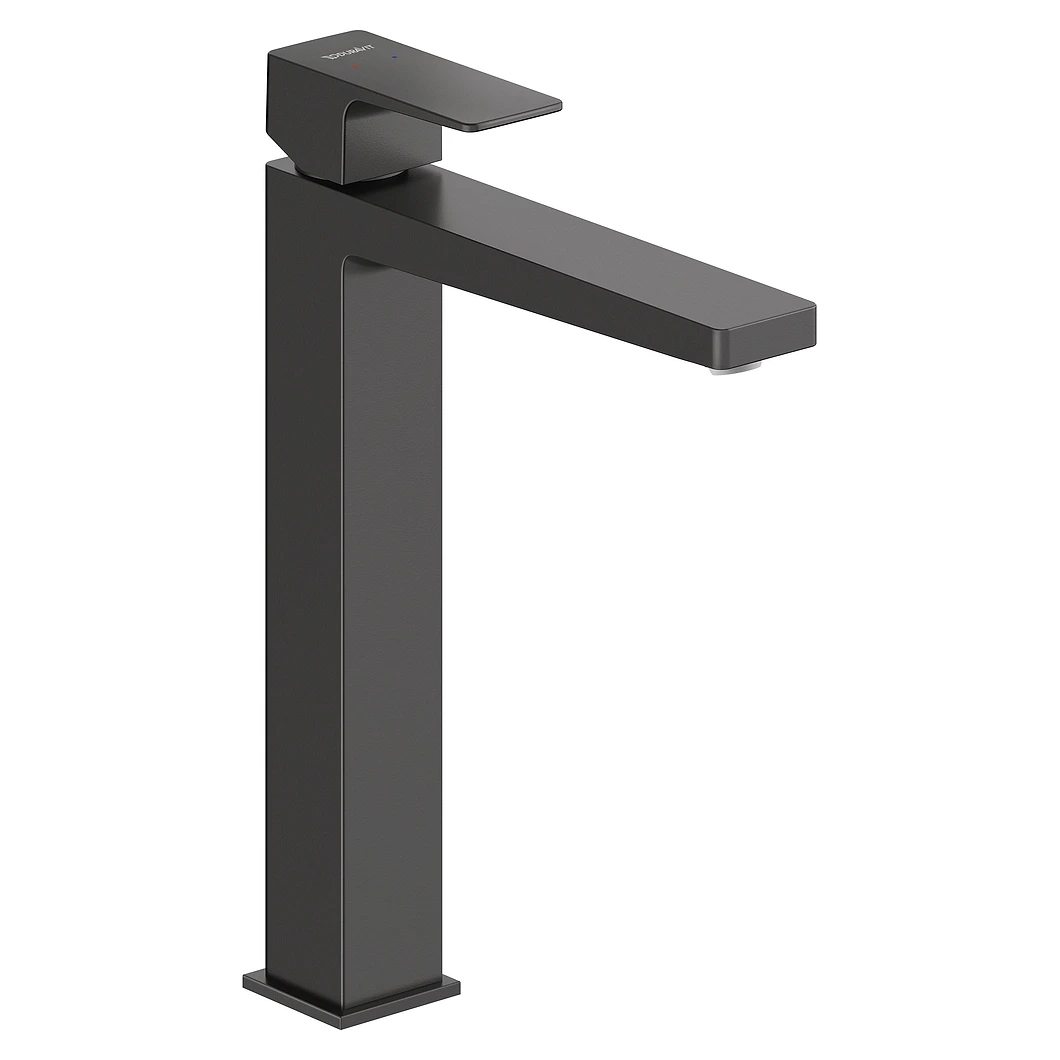 Duravit Manhattan Mat Siyah Çanak Lavabo Bataryası
