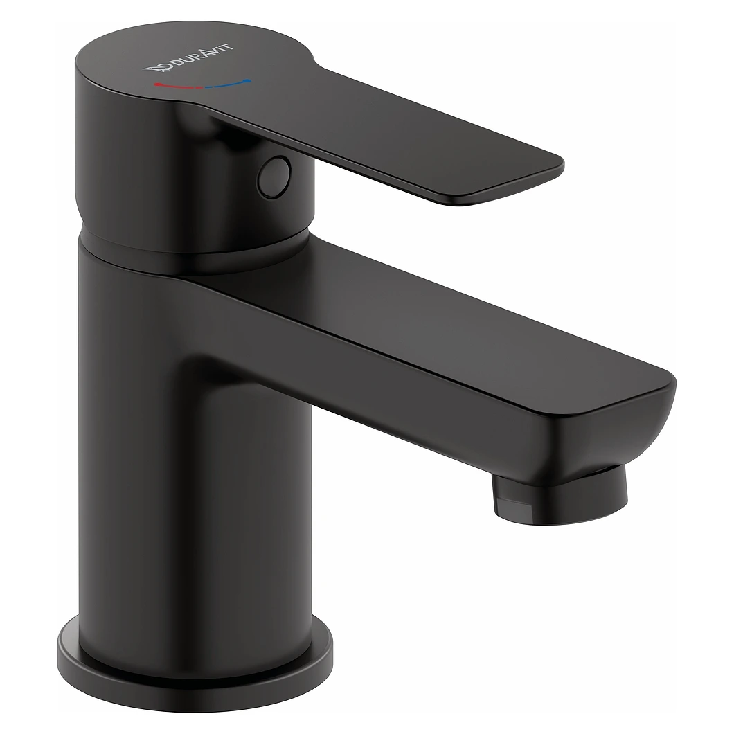 Duravit D-Code Mat Siyah Lavabo Bataryası