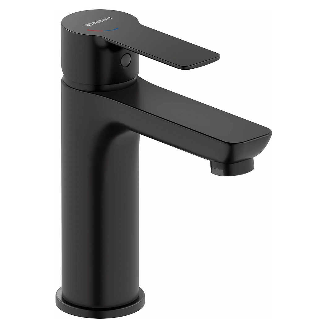 Duravit D-Code Mat Siyah Yüksek Lavabo Bataryası