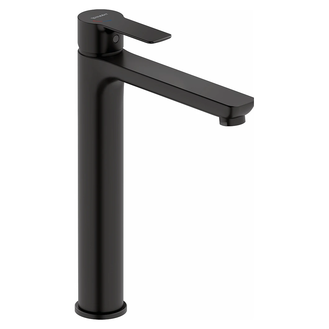 Duravit D-Code Mat Siyah Çanak Lavabo Bataryası