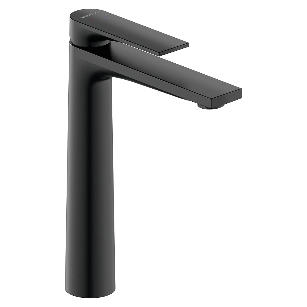 Duravit Tulum Mat Siyah Çanak Lavabo Bataryası