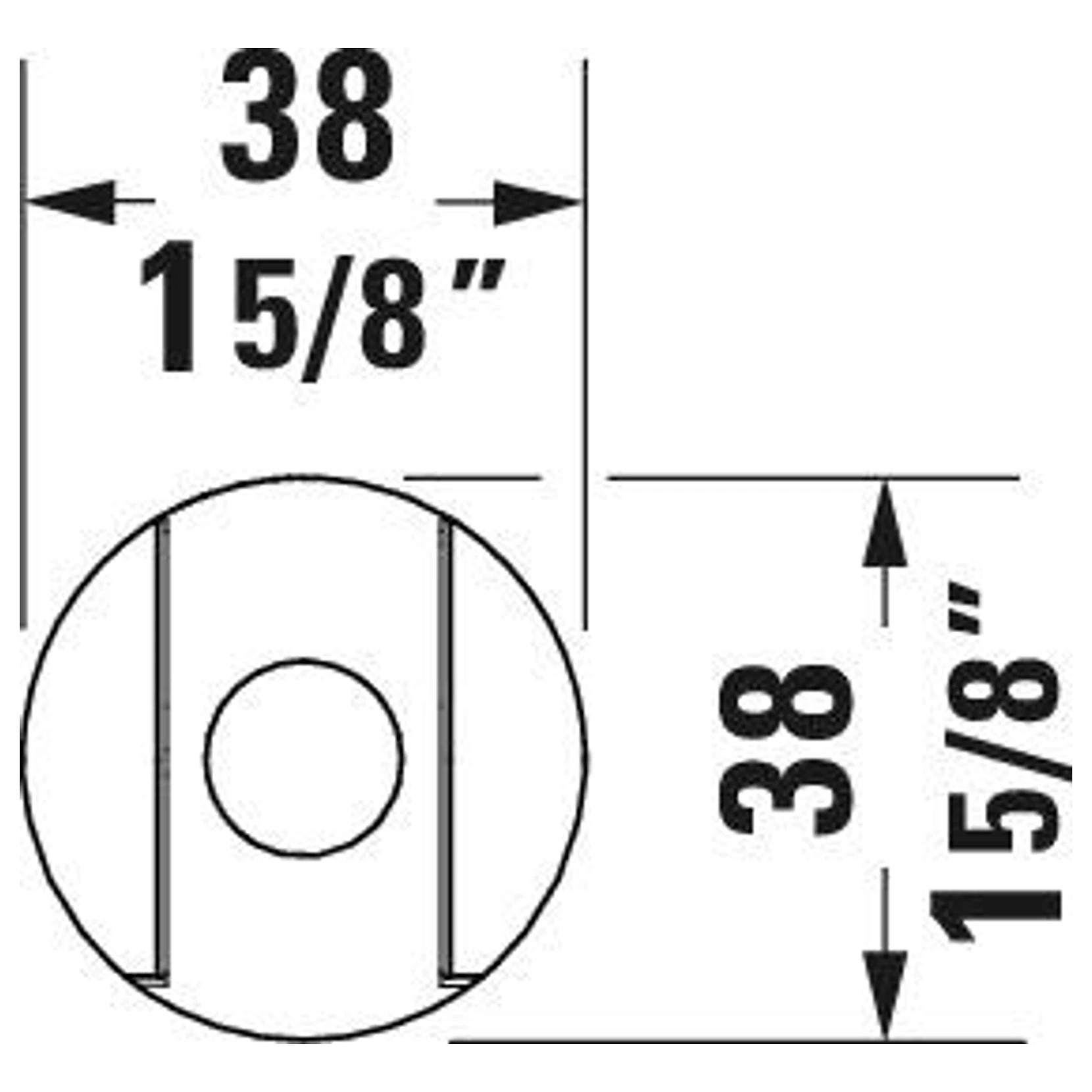 Duravit 38 Mm Mat Siyah El Duşu Askısı 2