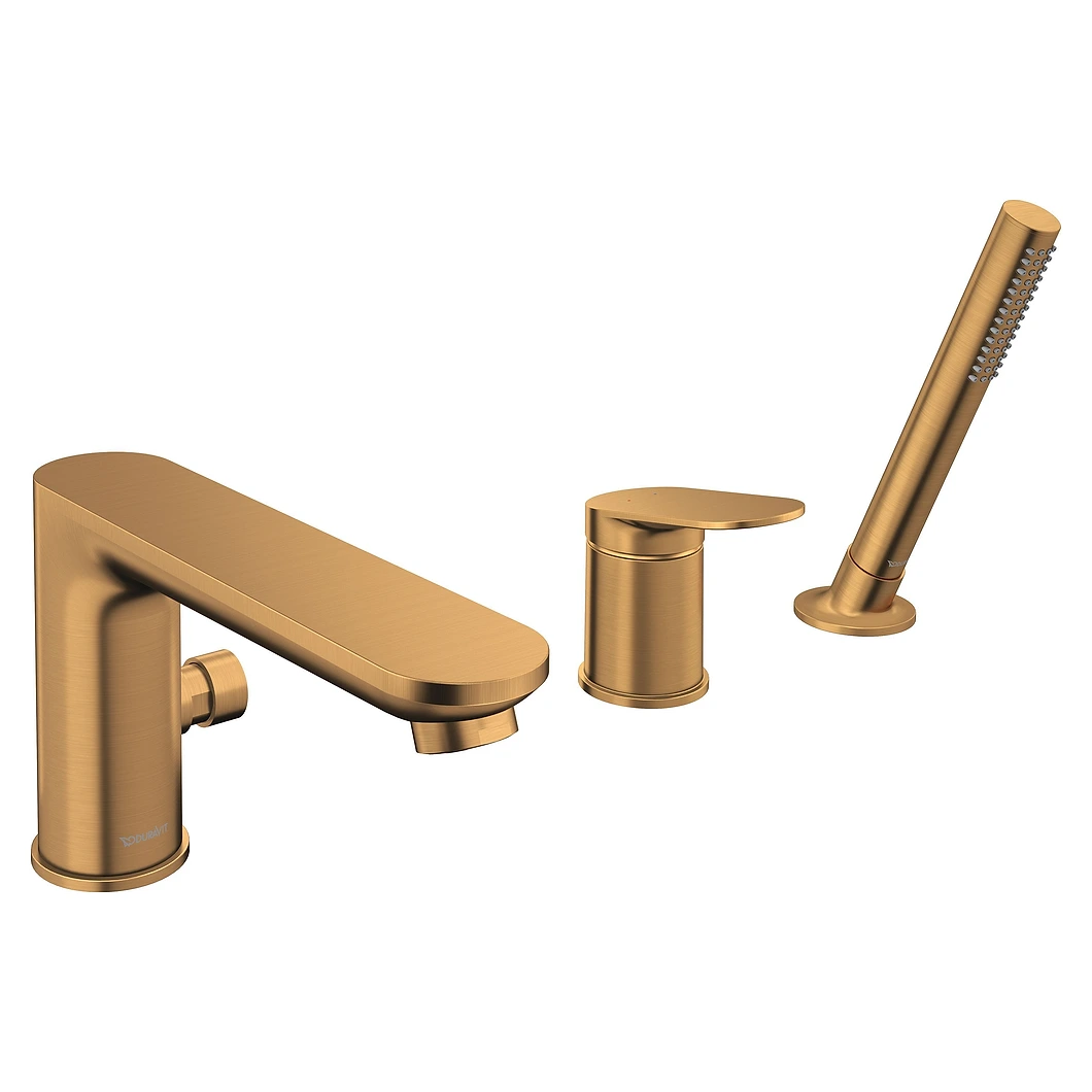 Duravit Wave Bronz 3 Delikli Küvet Bataryası