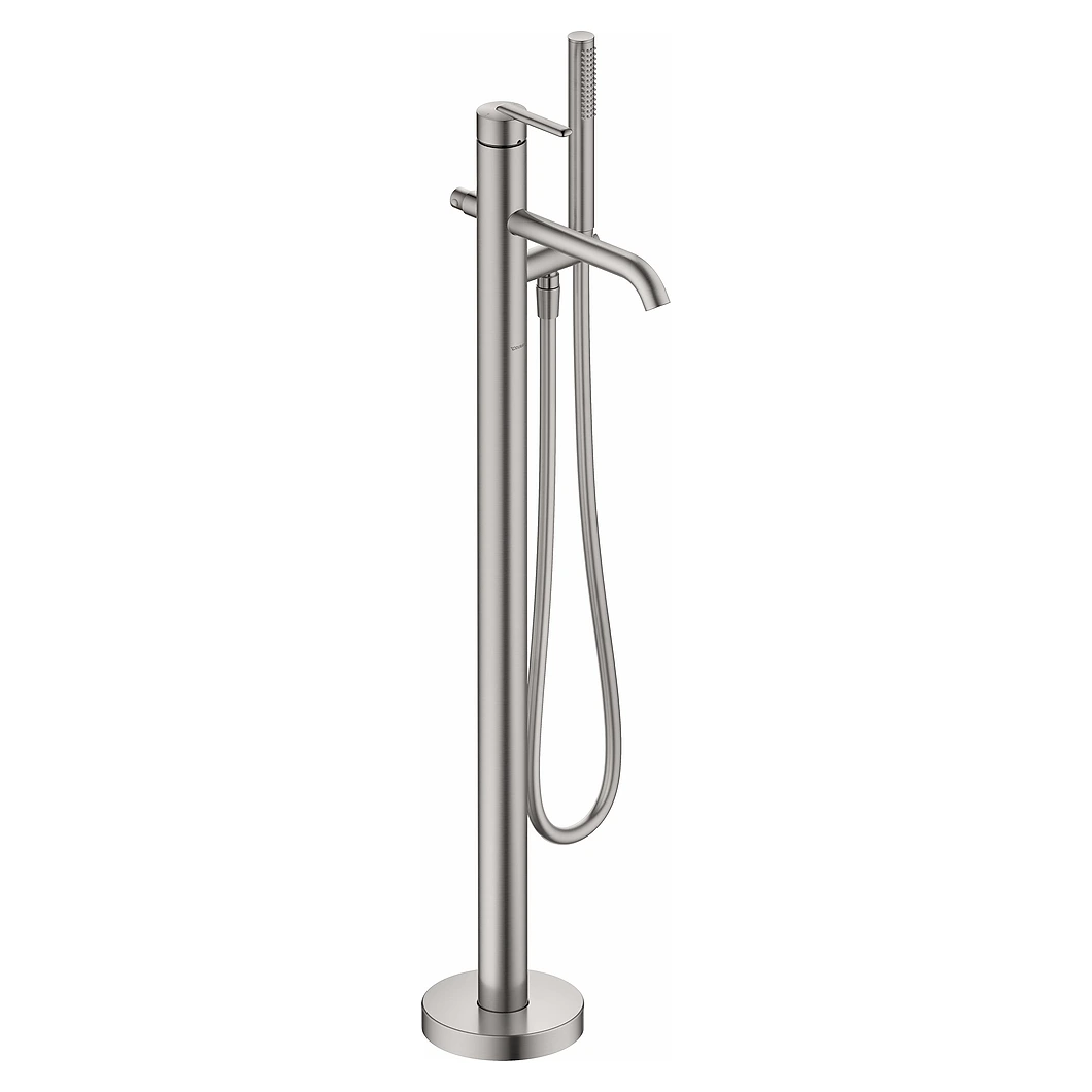 Duravit Balcoon Paslanmaz Çelik Yerden Küvet Bataryası