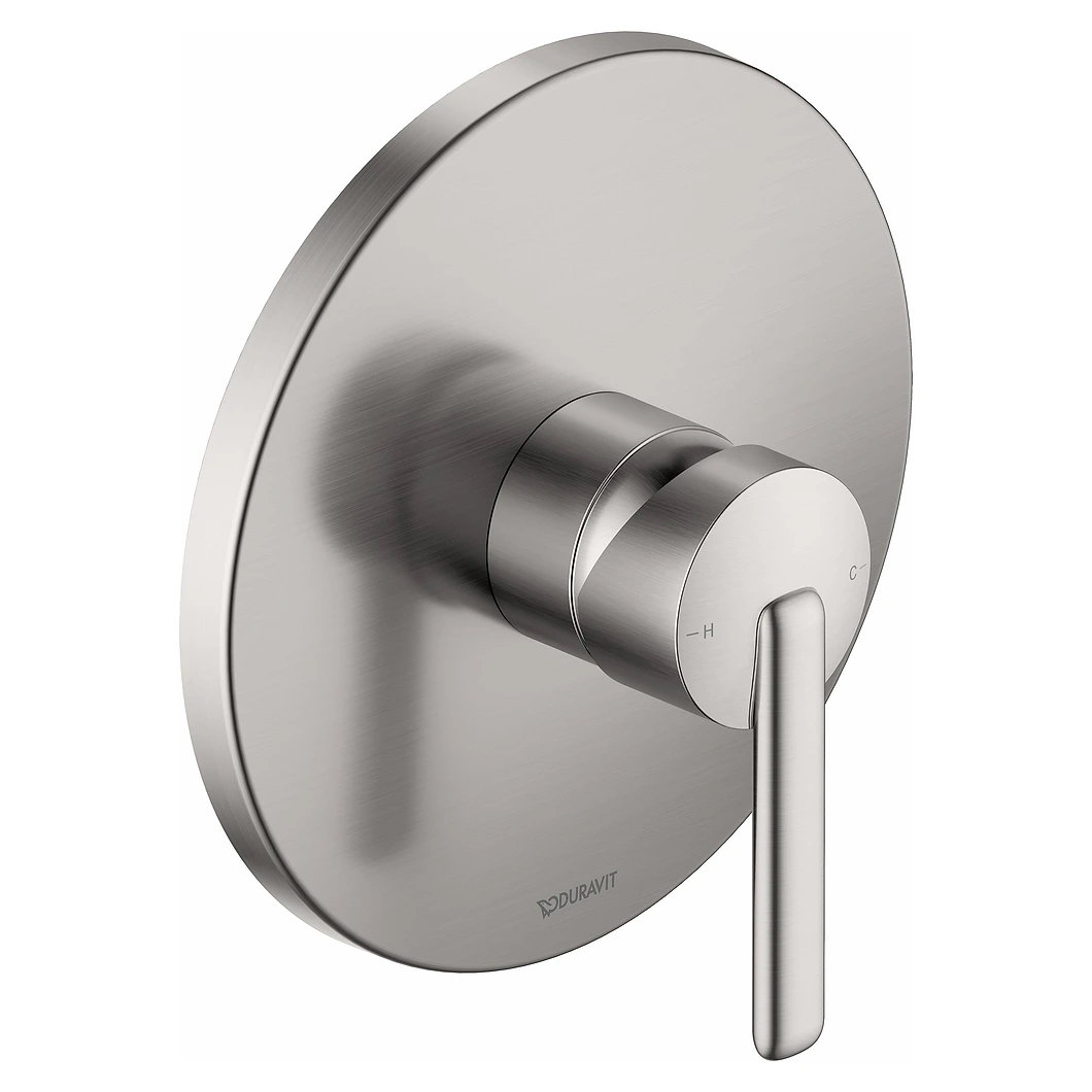 Duravit Balcoon Tek Çıkışlı Paslanmaz Çelik Ankastre Duş Bataryası