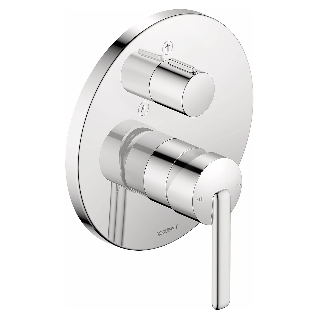 Duravit Balcoon Çift Çıkışlı Ankastre Duş Bataryası