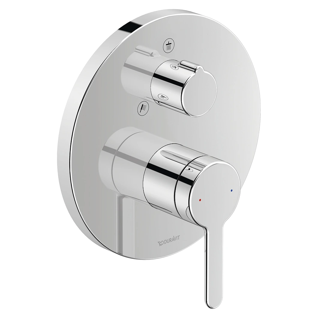 Duravit C.1 Çift Çıkışlı Ankastre Duş Bataryası