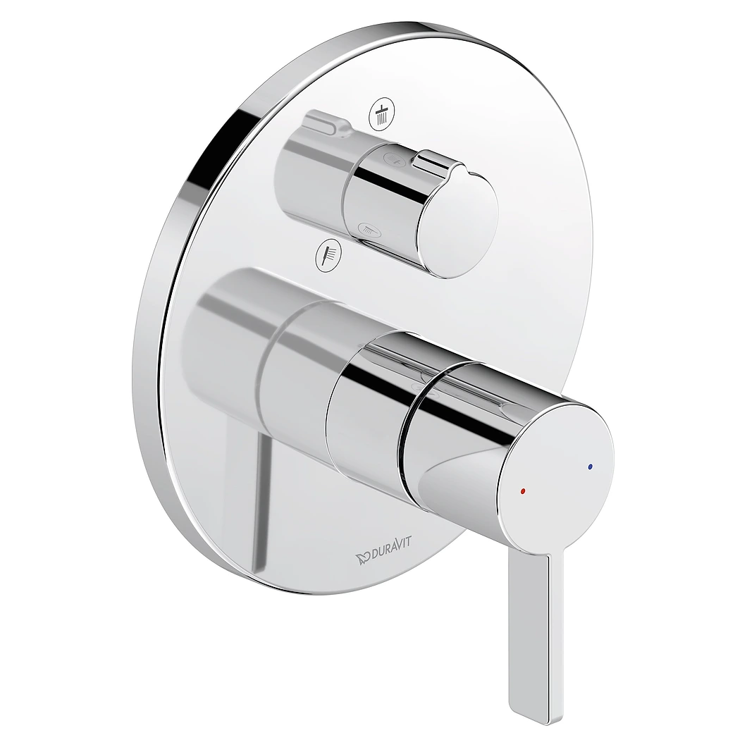 Duravit D-Neo Çift Çıkışlı Ankastre Duş Bataryası