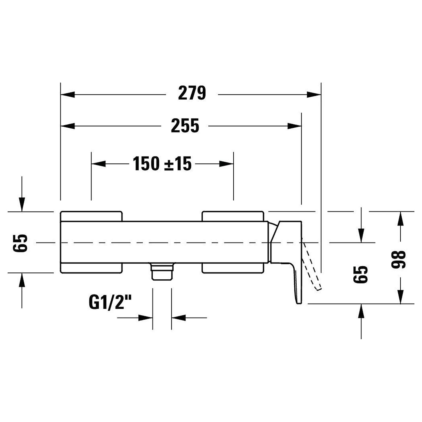 Duravit Manhattan Duş Bataryası 2