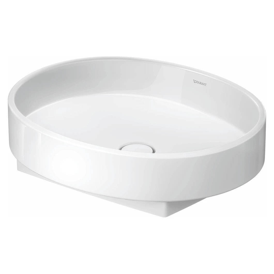 Duravit Balcoon 55 Cm Beyaz Armatür Deliksiz Çanak Lavabo