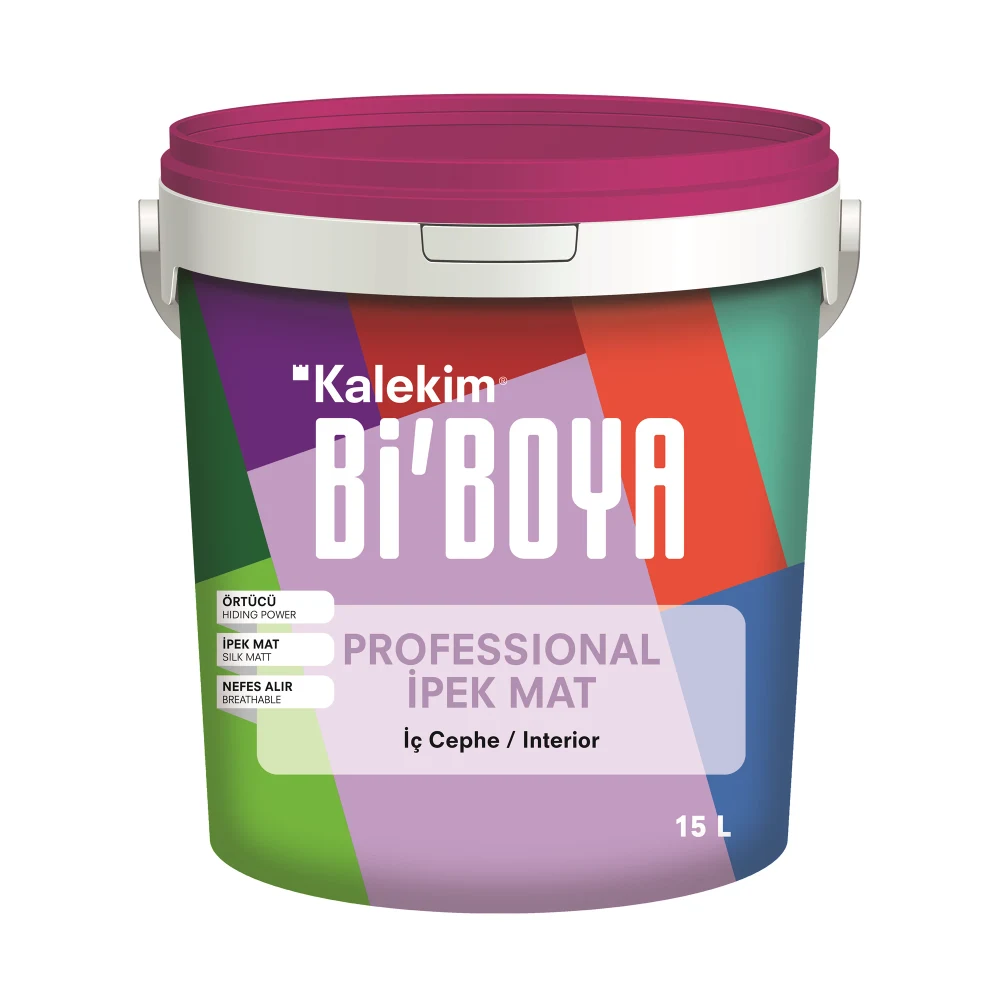 Bi'Boya Professional İpek Mat Beyaz 2,5 Lt İç Cephe Boyası