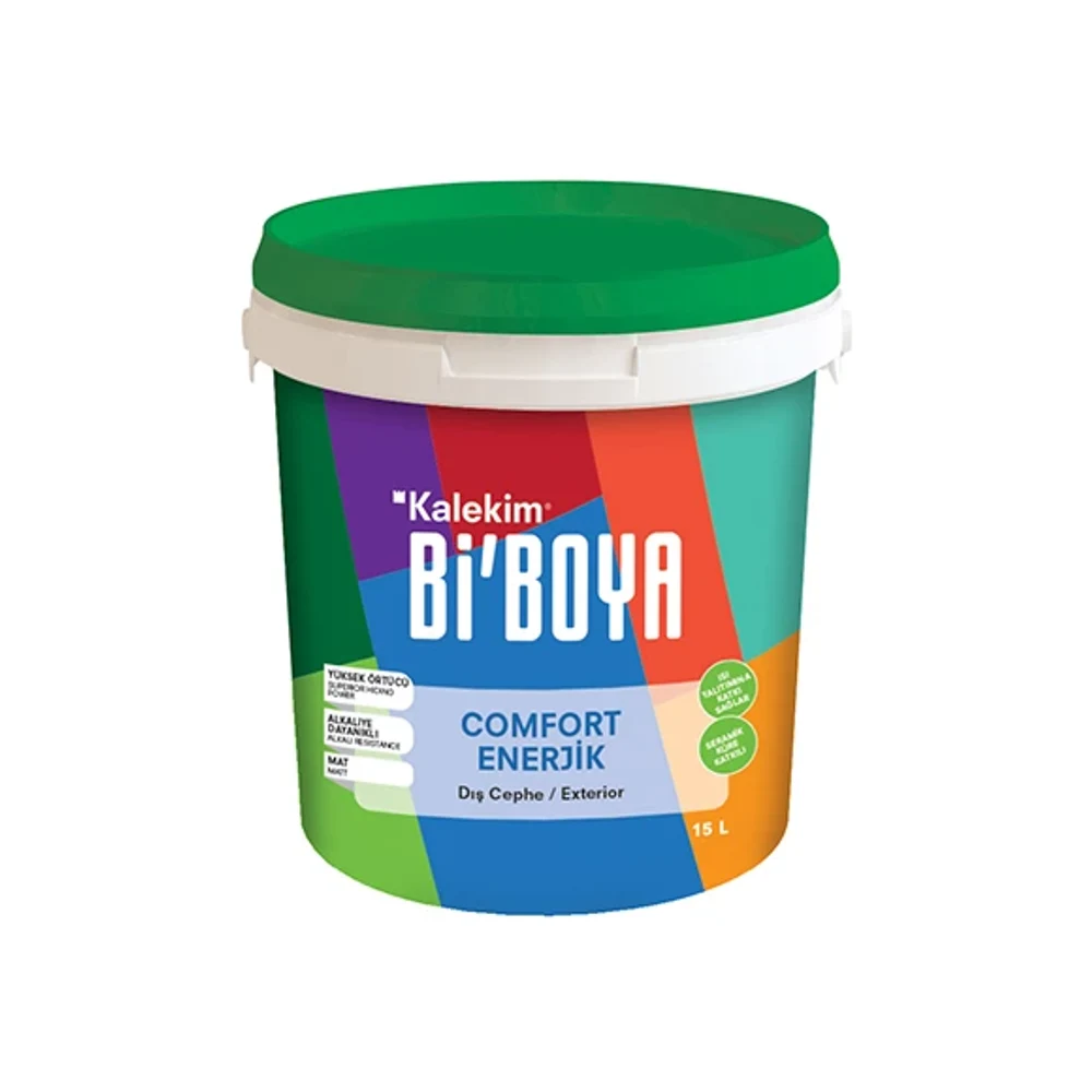Bi'Boya Comfort Enerjik Beyaz 2,5 Lt Dış Cephe Boyası