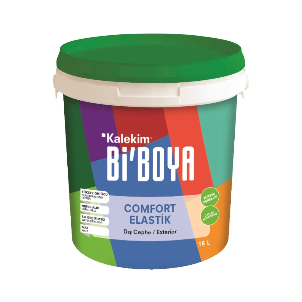 Bi'Boya Comfort Elastik Beyaz 2,5 Lt Dış Cephe Boyası