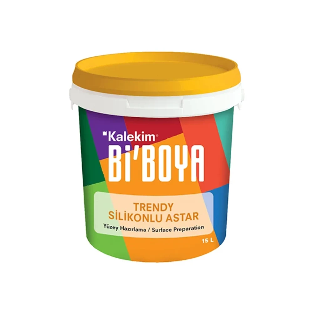 Bi'Boya Trendy Silikonlu Beyaz 15 Lt Astar
