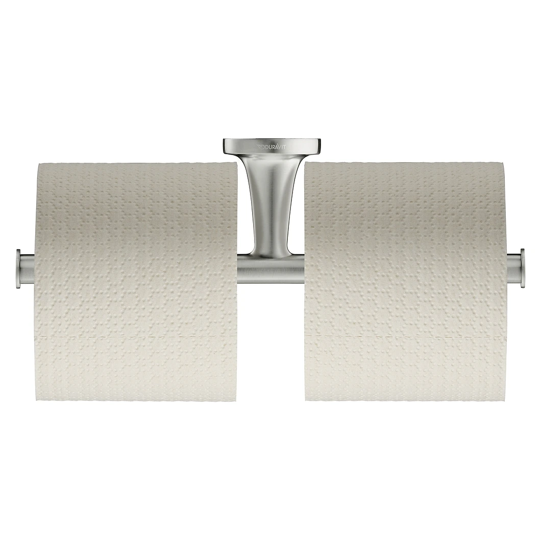 Duravit Starck T Paslanmaz Çelik Çiftli Tuvalet Kağıtlığı