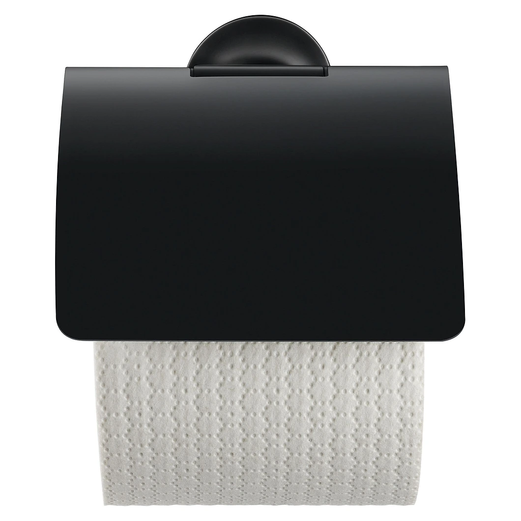 Duravit Starck T Mat Siyah Kapaklı Tuvalet Kağıtlığı