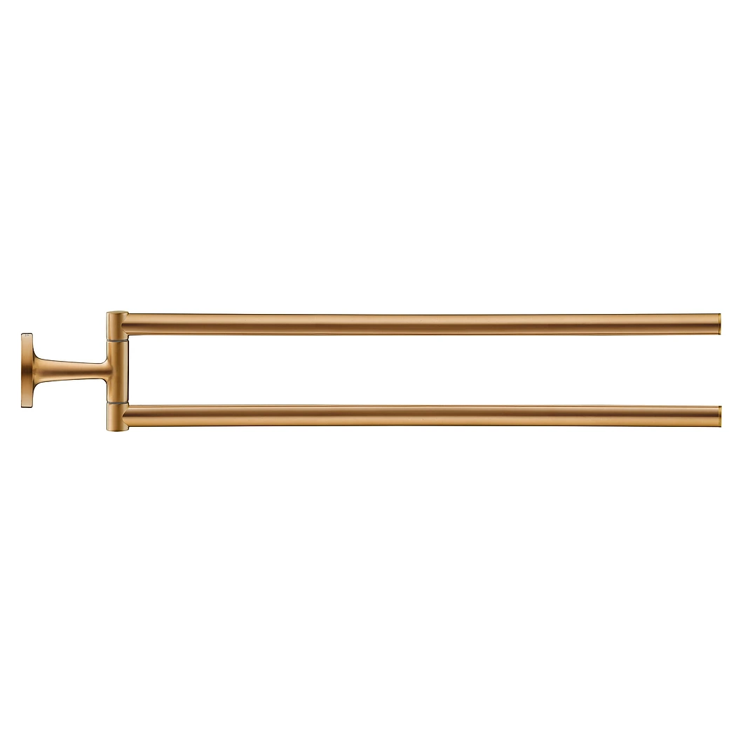 Duravit Starck T Bronz Fırçalanmış Çift Kollu Havlu Askısı