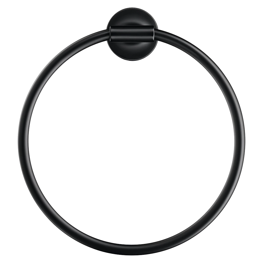 Duravit Starck T 21 Cm Mat Siyah Halka Havluluk