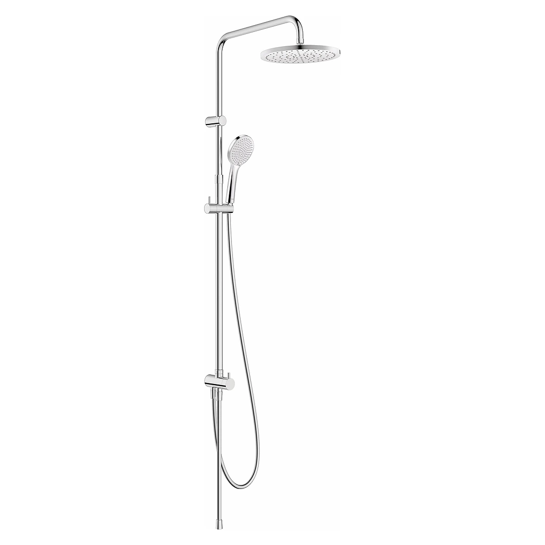 Duravit Reno 250 Mm Tepe Duşlu Bataryasız Duş Sistemi