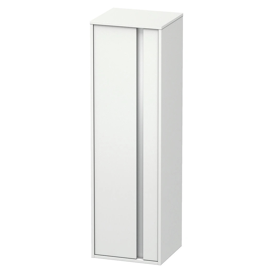 Duravit Ketho 40 Cm Mat Beyaz Sol Menteşeli Kısa Boy Dolabı