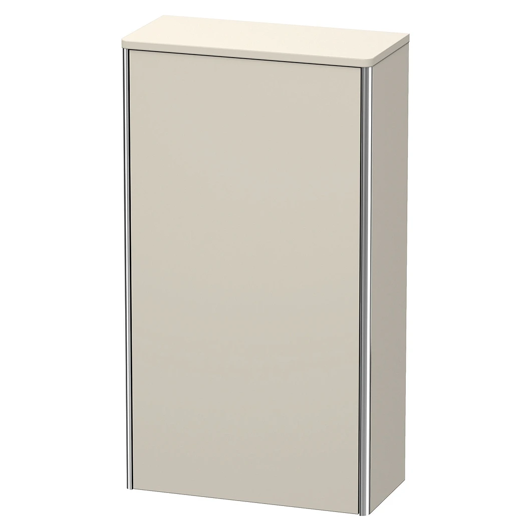 Duravit XSquare 50 Cm Mat Taupe Asma Sağ Kısa Boy Dolabı