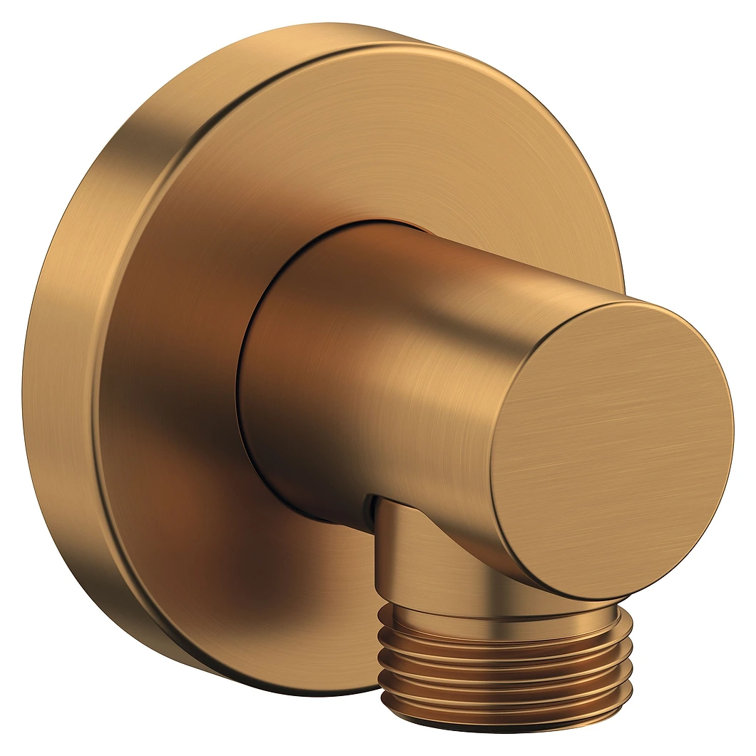 Duravit Yuvarlak Bronz Askısız El Duşu Çıkışı