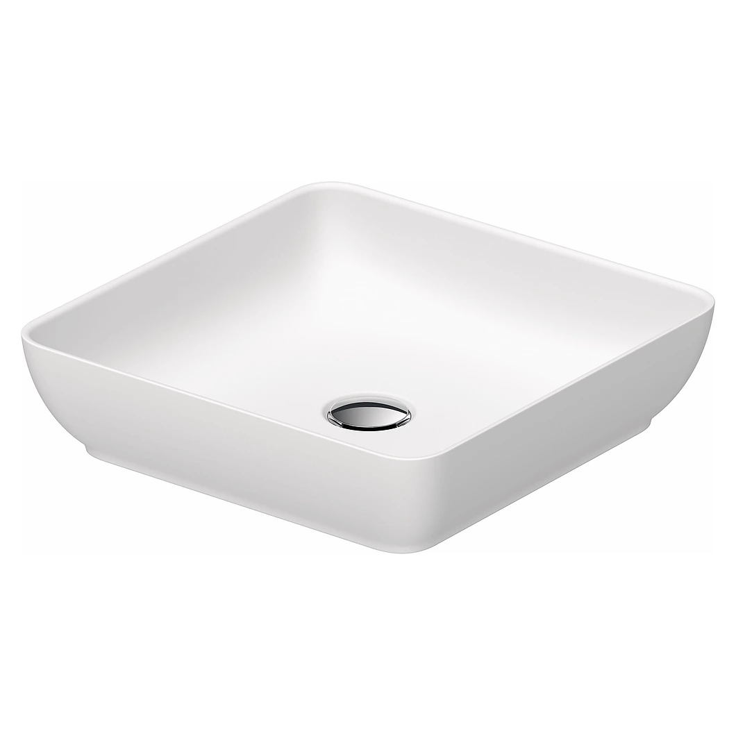 Duravit Sivida 40 Cm Mat Beyaz Kare Çanak Lavabo