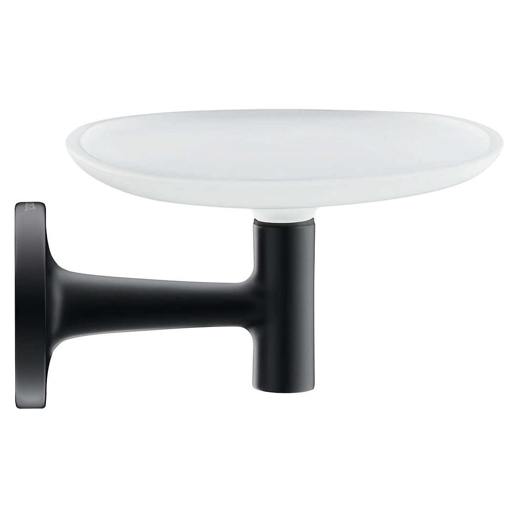 Duravit Starck T Mat Siyah Cam Sabunluk