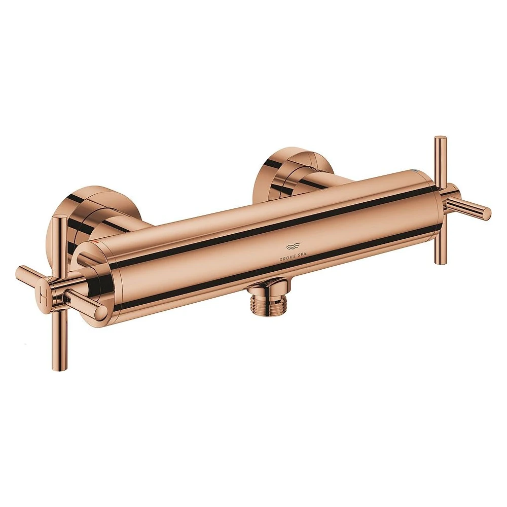 Grohe Atrio Bronz Çift Volanlı Duş Bataryası