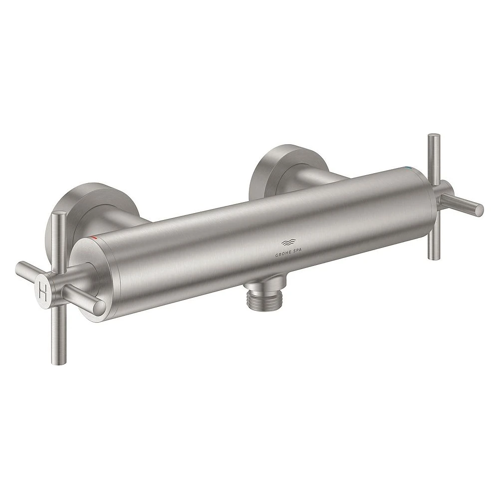 Grohe Atrio Çelik Çift Volanlı Duş Bataryası