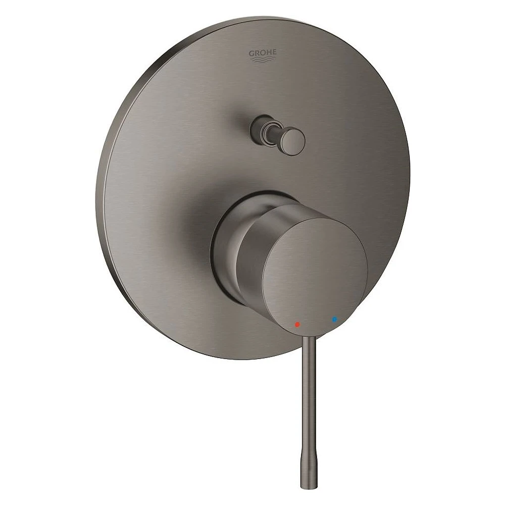 Grohe Essence Fırçalanmış Antrasit Ankastre Banyo Bataryası
