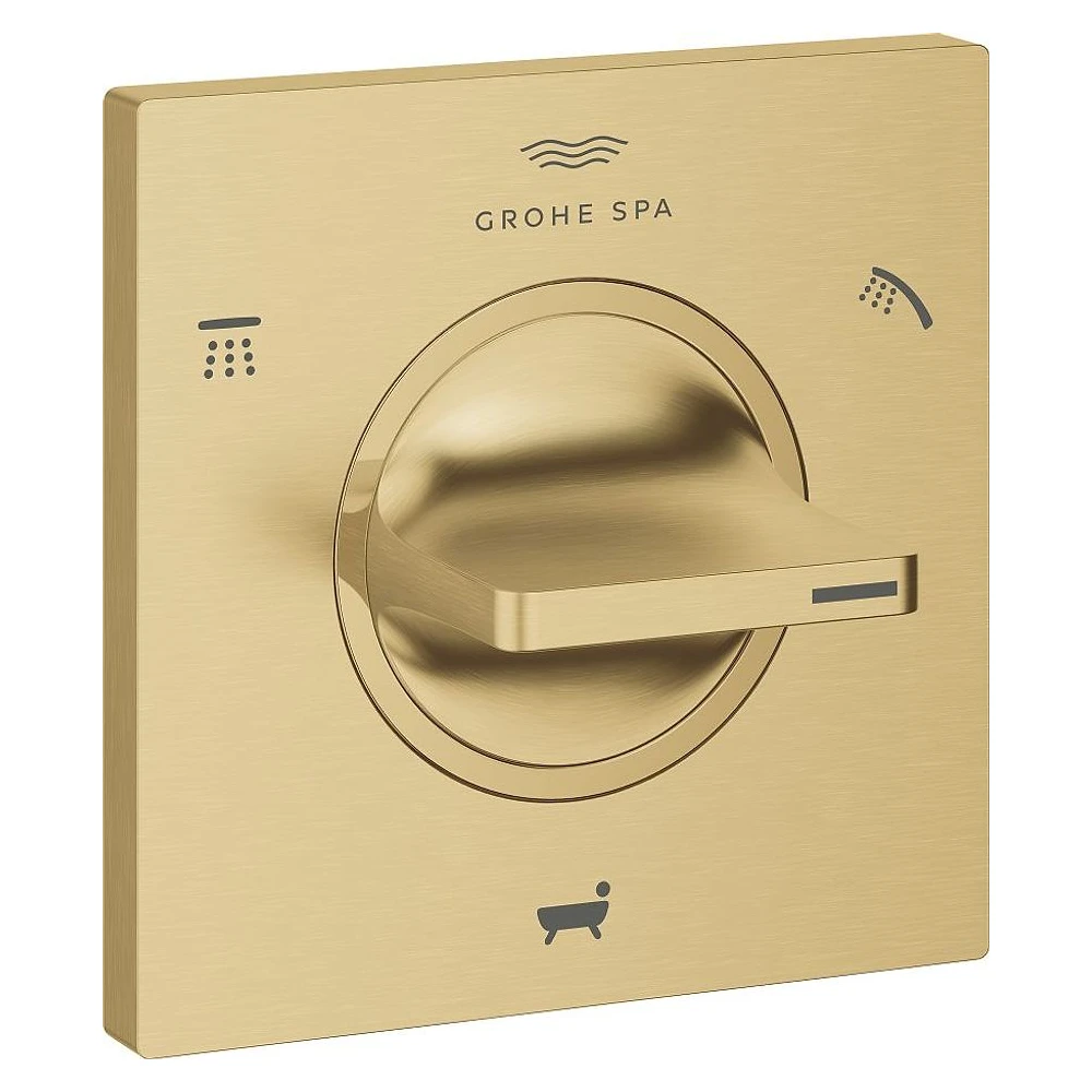 Grohe Allure Fırçalanmış Altın 3 Yollu Yön Değiştirici