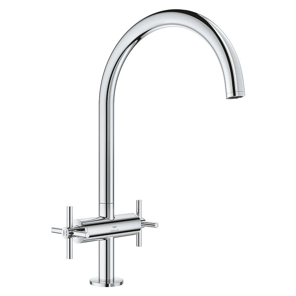 Grohe Atrio Krom Çift Volanlı Eviye Bataryası