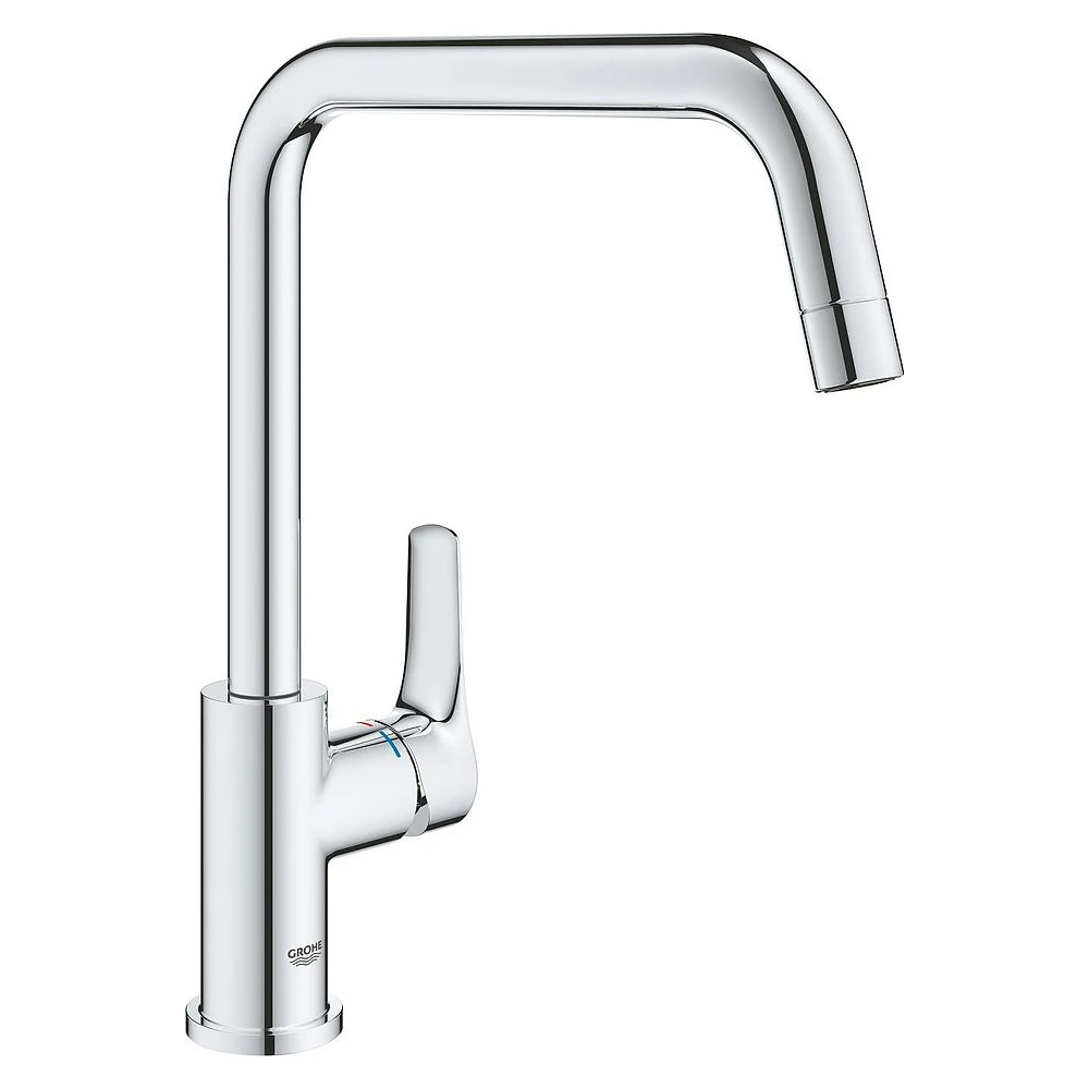 Grohe Eurosmart Krom Yüksek Eviye Bataryası