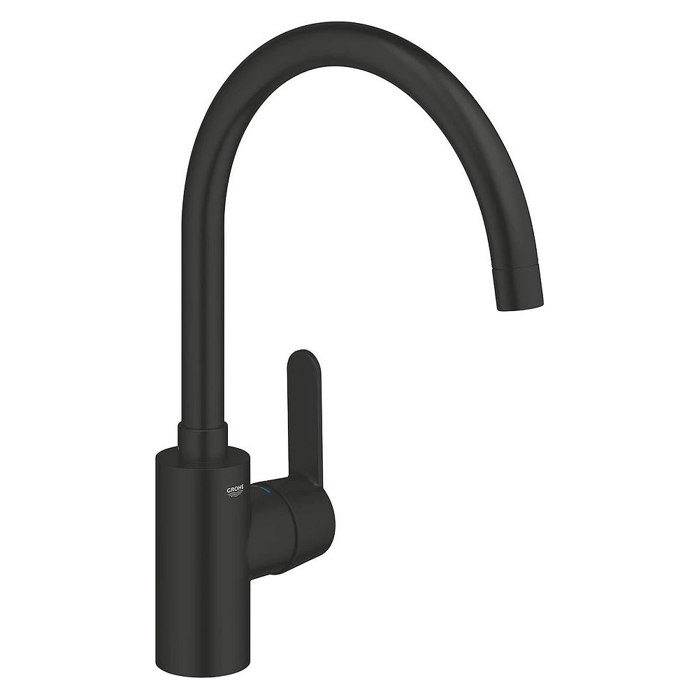 Grohe Get Siyah Yüksek Eviye Bataryası