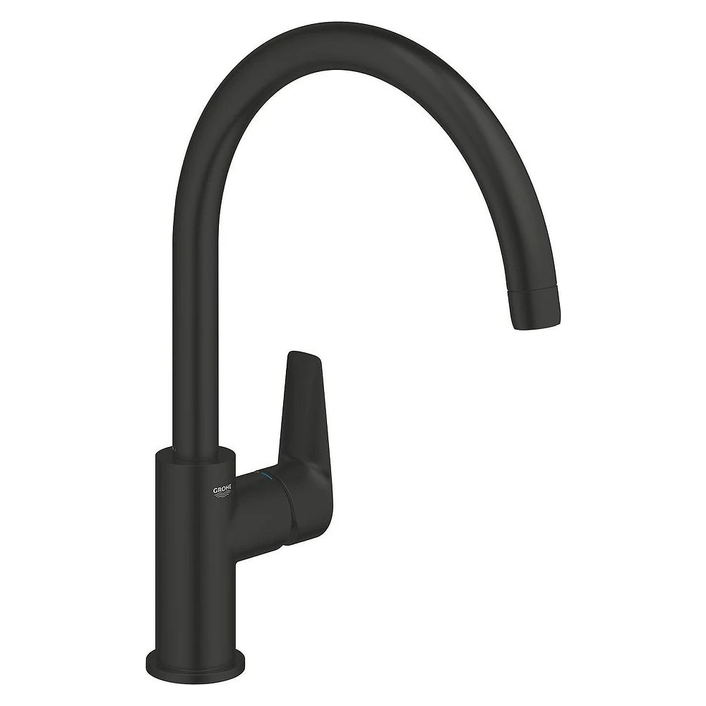 Grohe StartEdge Siyah Yüksek Eviye Bataryası