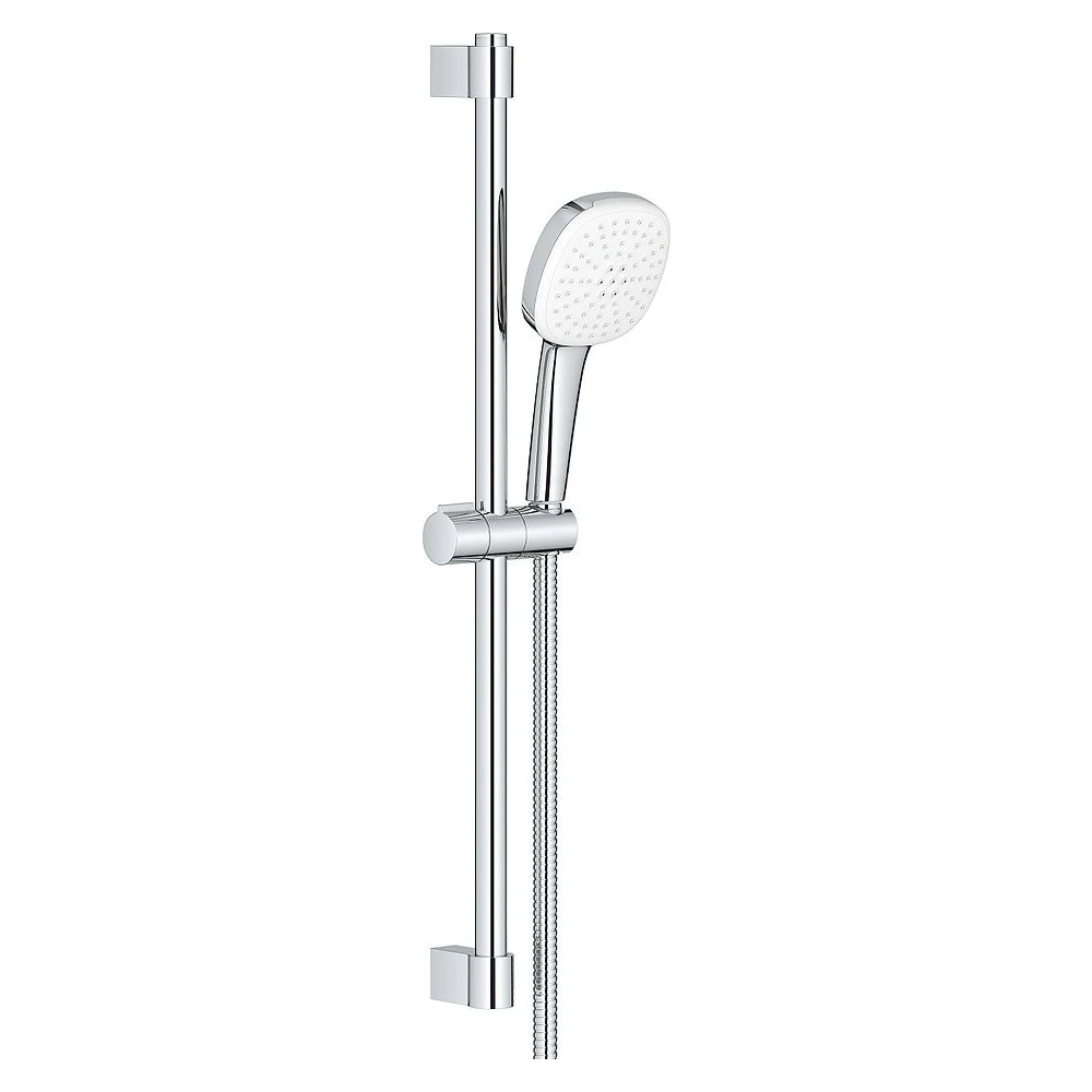 Grohe Tempesta Cube 2 Akışlı 60 Cm Metal Hortumlu Duş Seti
