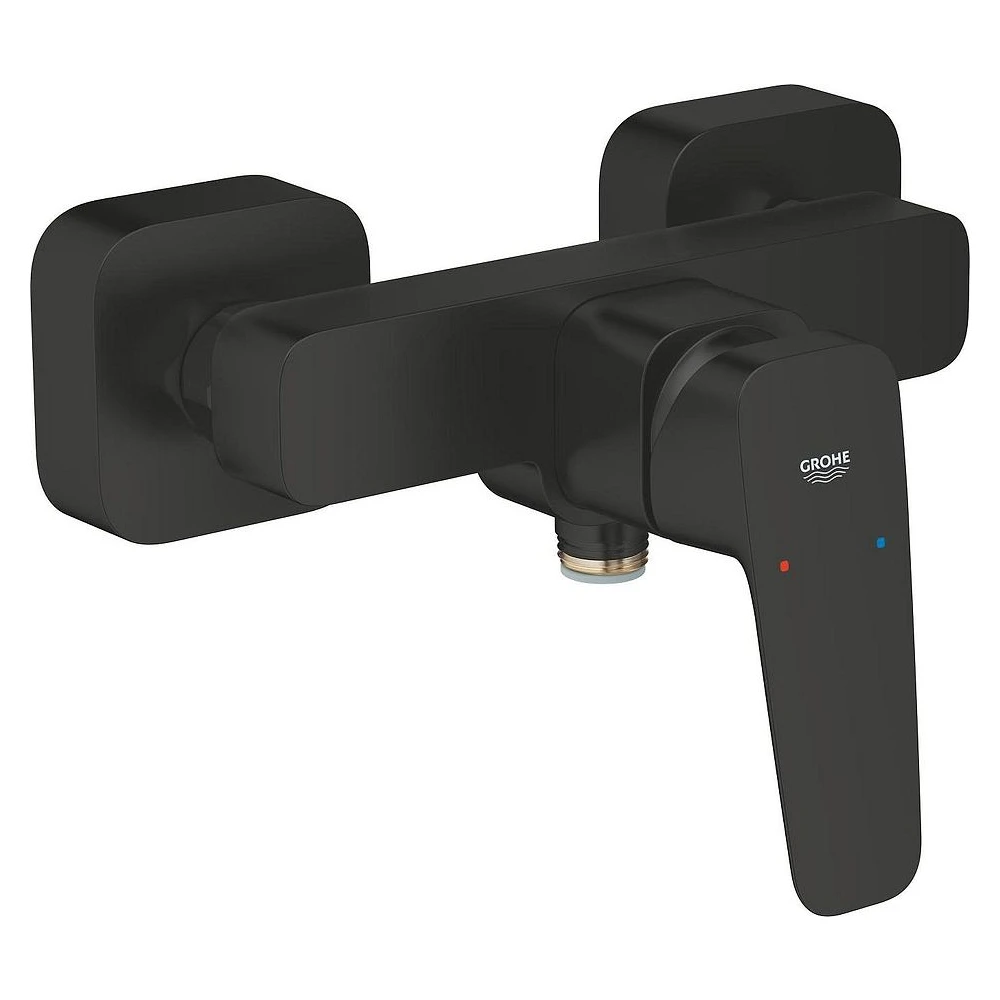 Grohe Cubeo Siyah Sıva Üstü Duş Bataryası