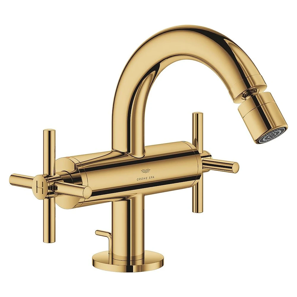 Grohe Atrio Altın Çift Kumandalı Bide Bataryası