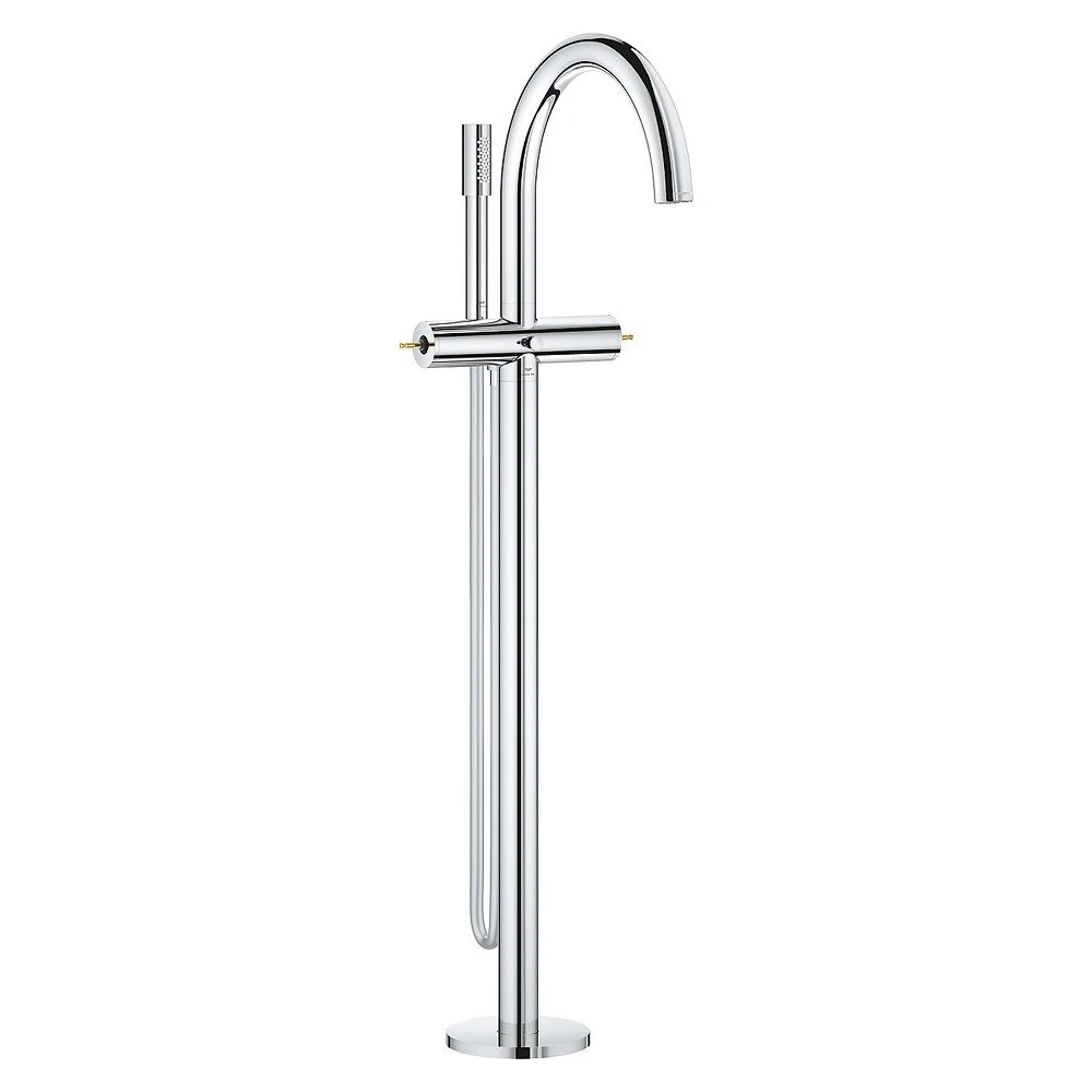 Grohe Atrio Private Krom Stick Yerden Küvet Bataryası