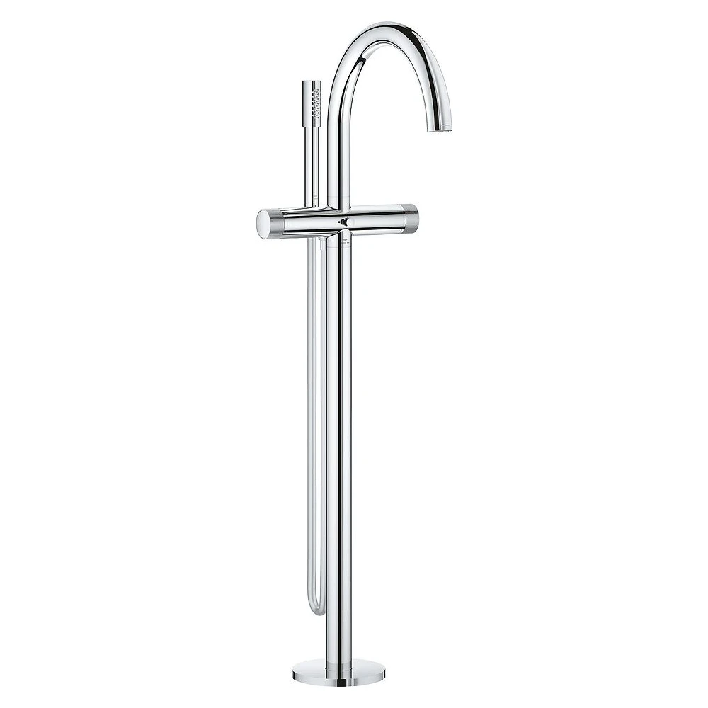 Grohe Atrio Private Krom Knob Yerden Küvet Bataryası