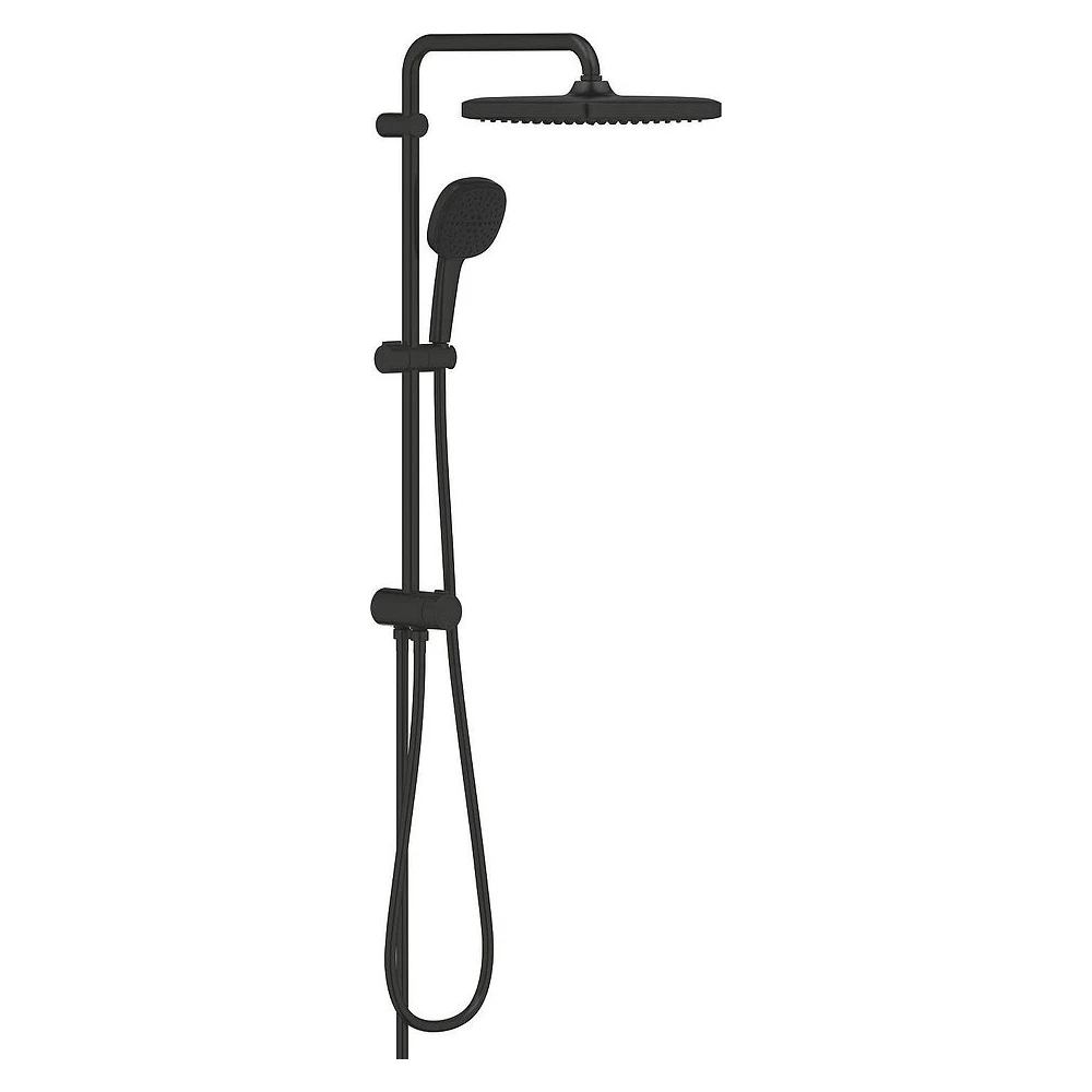 Grohe Tempesta Cube 250 Siyah Yön Değiştirici Duş Sistemi