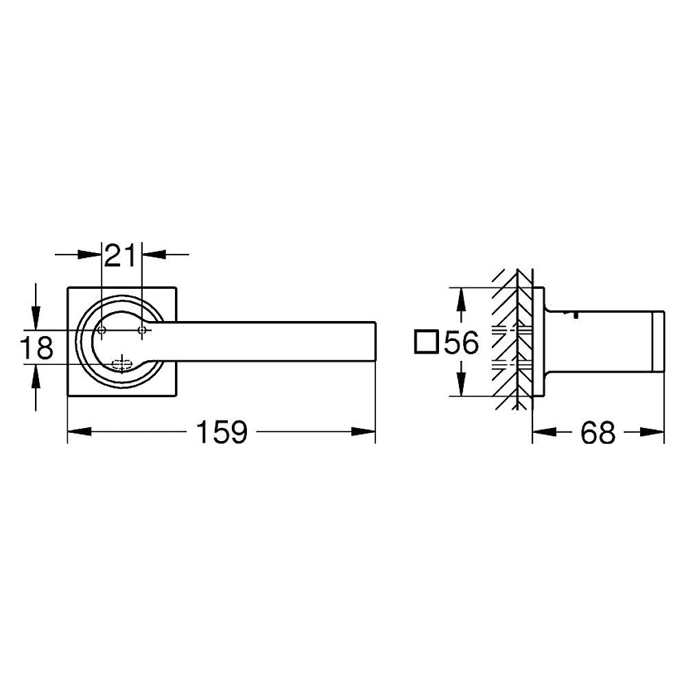 Grohe Allure Fırçalı Altın Kapaklı Tuvalet Kağıtlığı 2