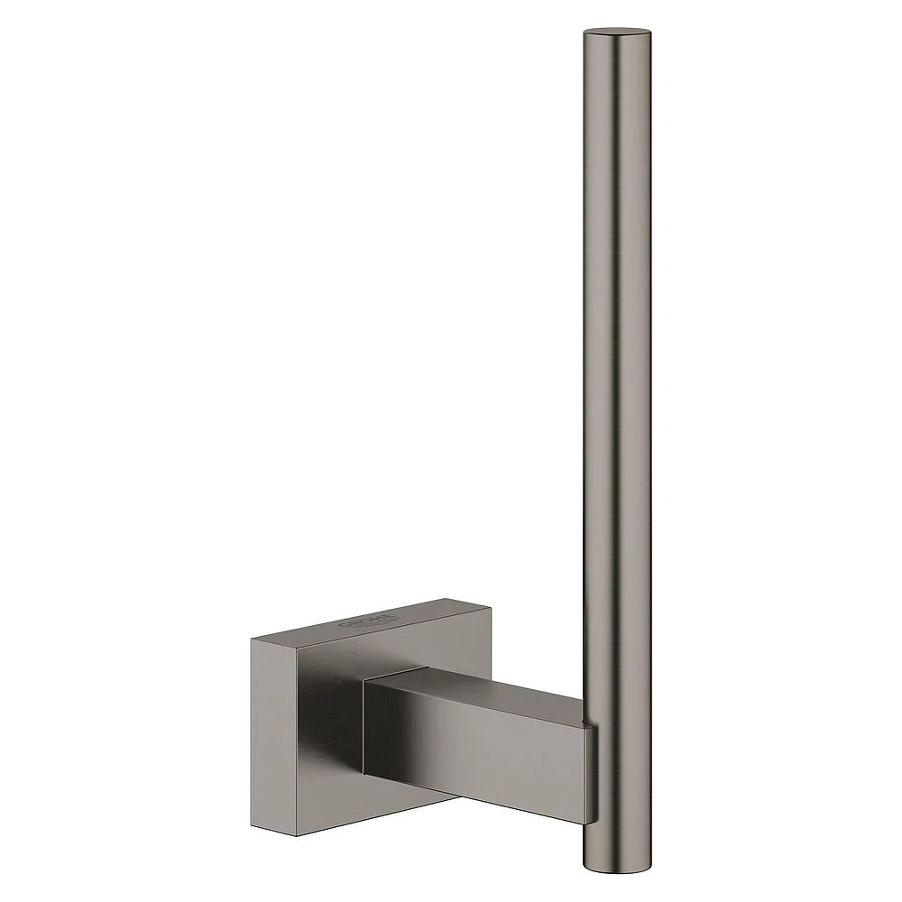 Grohe Essentials Cube Fırçalı Antrasit Yedek Kağıtlık