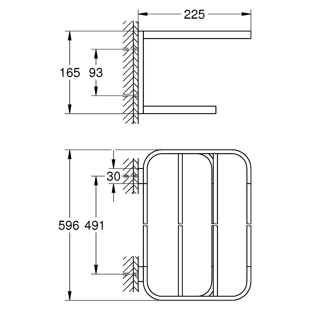 Grohe Selection Çelik Banyo Havluluğu 2