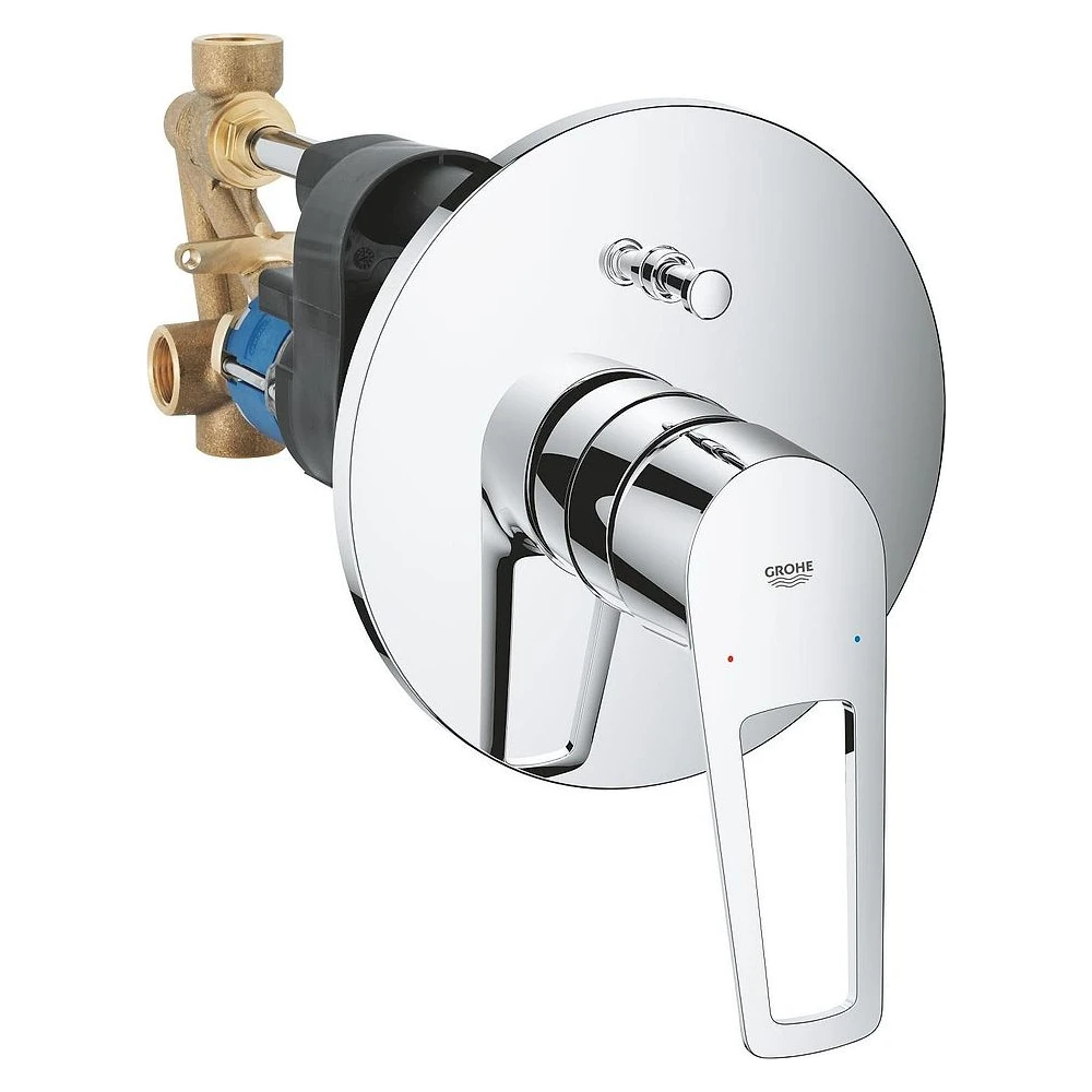 Grohe BauLoop Krom Ankastre Banyo Bataryası 29081001