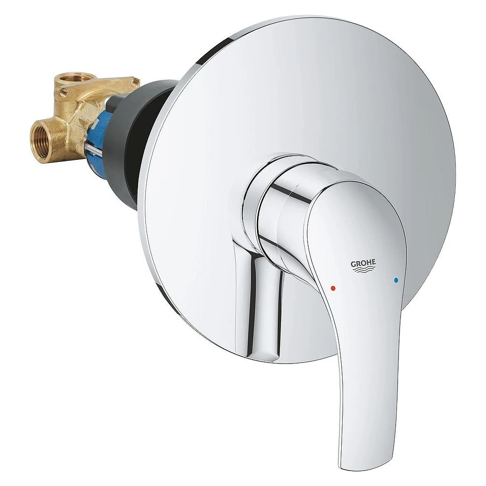 Grohe Eurosmart Krom Ankastre Duş Bataryası 33556002
