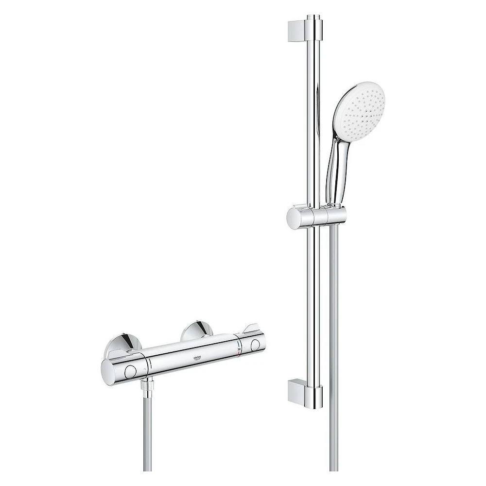 Grohe Grohtherm Krom Termostatik Duş Seti 60 Cm 34565002