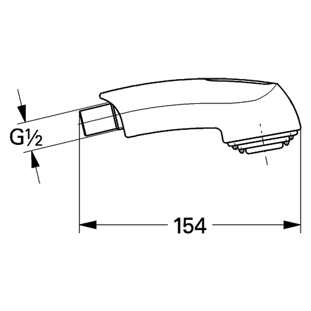 Grohe Siyah Çekilebilir Eviye Bataryası El Duşu 46312KH0 2